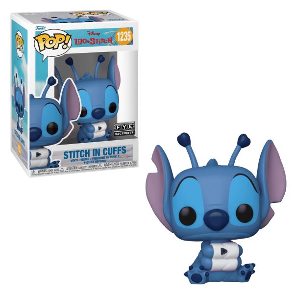 FUNKO POP LILO & STITCH Stitch in Cuffs 1235 In box (11x16cm) …x6…X36